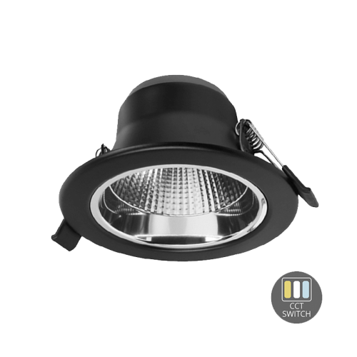 Downlight Black switch