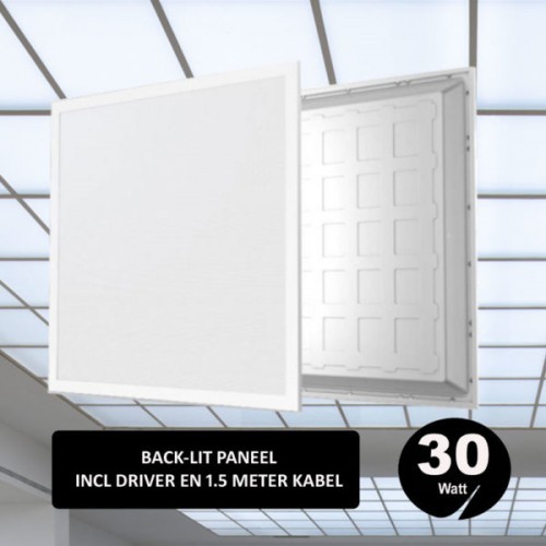 Paneel Back-lit 30 Watt