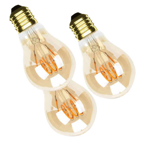 LED FILAMENT E27 PEER DIMBAAR AMBER 4W 2400K - 6538-ledtraco peer e27 fil