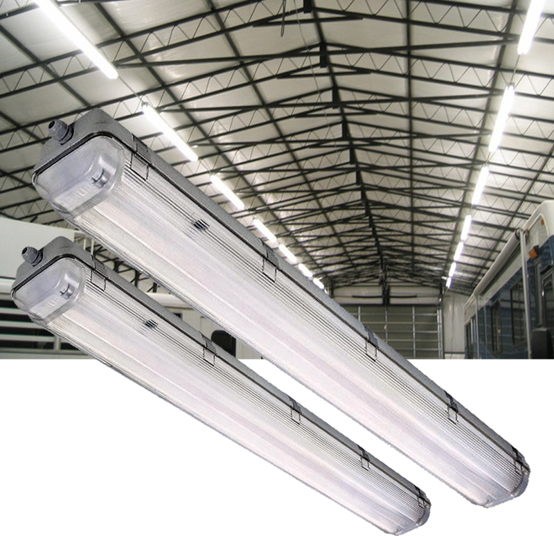 Tegenstander mengen Betrouwbaar LED TL ARMATUUR IP65 140LM 1.2M INCL 2 Buizen | winkelverlichting040