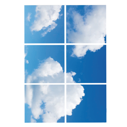 Led Wolkenplafond 6 Panelen-wolk - 5231-sll-paneel-wolk-6
