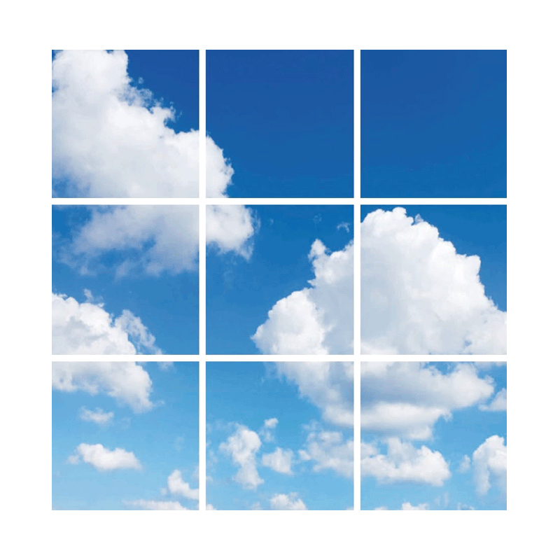 Led Wolkenplafond 9 Wolken - 5252 paneel-wolk 9