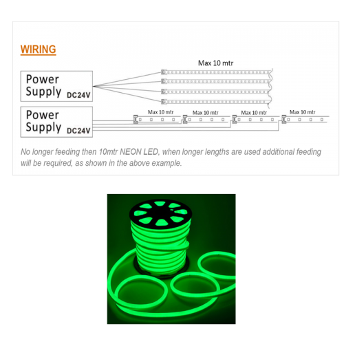 8406-sll-strip-neon-green-24 volt 