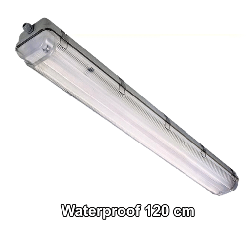 Led TL Armatuur Waterproof 2 x 20 watt 1.2m 2 Buizen  - 7767-sll-tl-tri-2 x t8-120