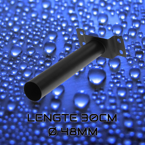 MUURSTEUN Ø48MM | ZWART - 7229-sll-pand-30w-pro