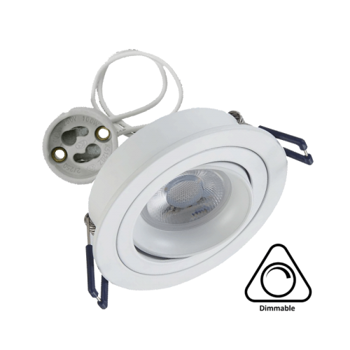 Led Spotlight Inbouw 5 Watt GU10 Zaagmaat Ø72 - 6350-sll-led spotjes compleet