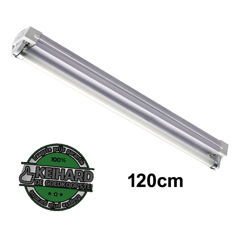 Led Buis T8 Compleet Met Armatuur 120cm-18W140 - 7803-sll-tl-18w-arm-140l/m