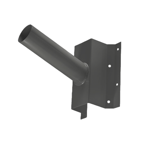 7224-sll- muursteun Ø60mm antraciet 