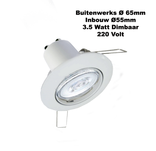 6352-sll-spotlight 3.5w gu10-compleet 