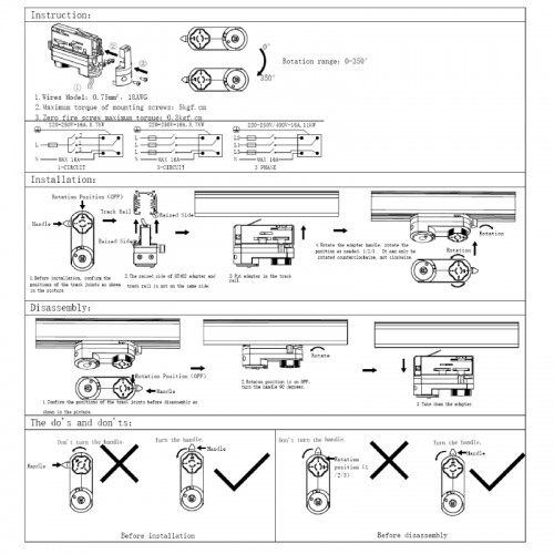 7464-track ssb80-voor-hanglamp 