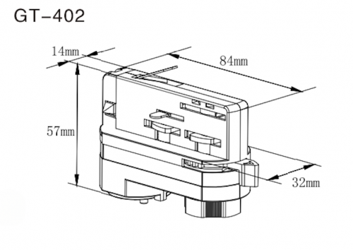 7464-track ssb80-voor-hanglamp 