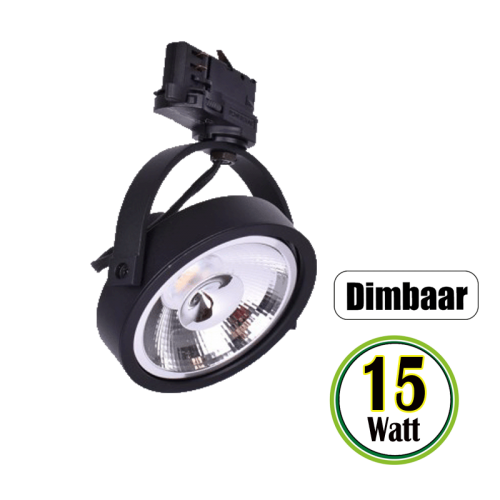 Led-Eindhoven-AR111-Dimbaar-12W-3Fase gu10 - 7444-sbar111-12w-zwart