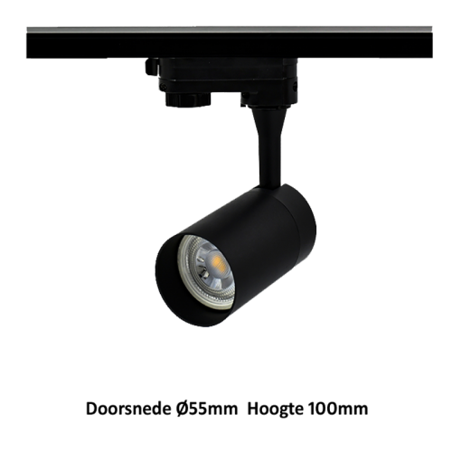Led Tracklight 3 Fase GU10 55x100mm - 7401-sll-gu10-55-100mm los
