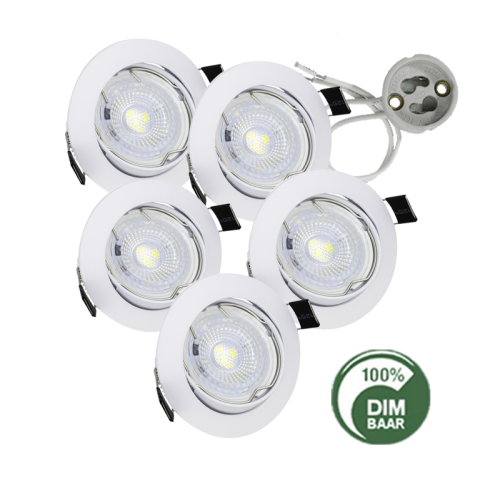 6356-led spotlight 3 watt gu10 