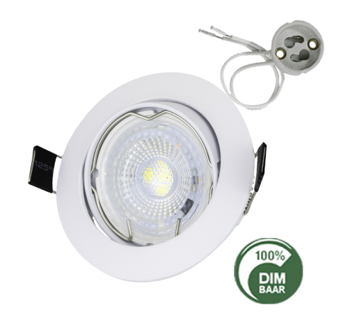 6356-led spotlight 3 watt gu10 