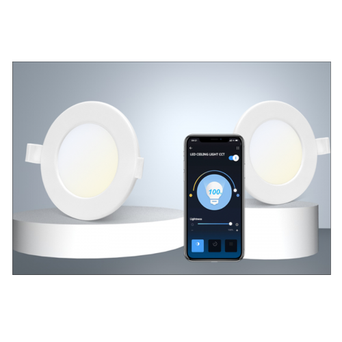 Led Panel Rond Inbouw CCT-WIFI  - 3274-led panel cct wifi