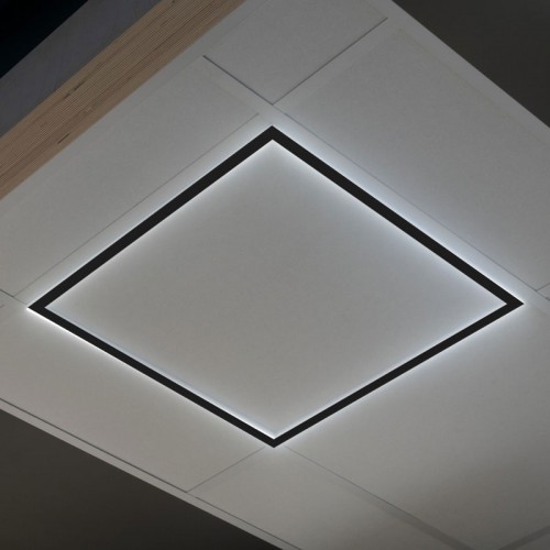 5031-led panel frame 40w-cct zwart 