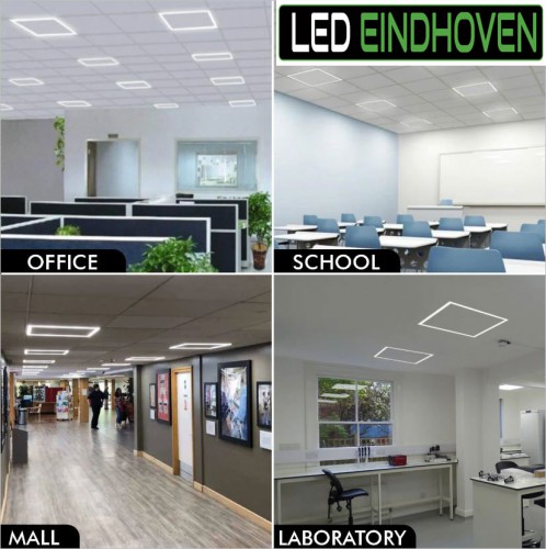 5031-led panel frame 40w-cct zwart 