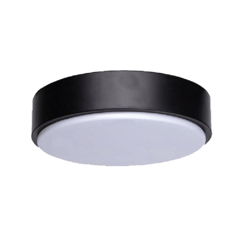 LED CEILING LIGHT02 12W 3000K BLACK - 5173-opbouw-12w-zwart