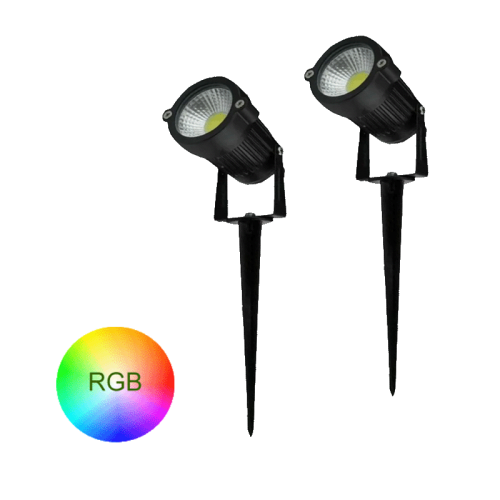 TUINSPOT MET GRONDPEN 6W RGB - 9430-sll-tuin-spies rgb