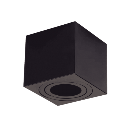 LED Plafond met GU10-VIERKANT LOS - 7108-sll-83x83x80mm