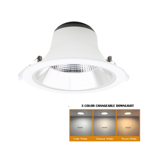 LED DOWNLIGHT REFLECTOR 15W 195MM - 3027-sll-led down-15w-195mm