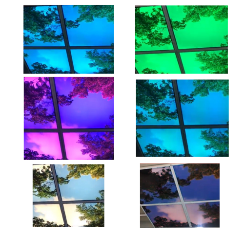 Led Wolkenplafond 4-Wolk-Bos In RGB Dimbaar - 5226-wolk-4-bos in rgb-ww-w