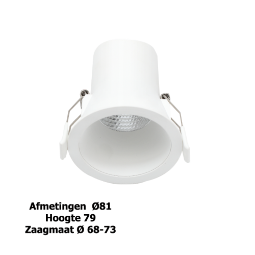 LED DOWNLIGHT 6 WATT SWINCKELS wit - 3103-led-downlight 6w wit