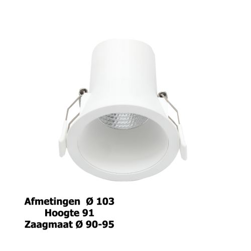 LED DOWNLIGHT SWINCKELS 9W WIT - 3104-led downlight 9w wit 