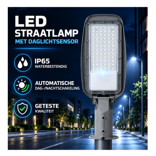 LED STRAATLAMP 150 Watt DAGLICHT SENSOR  - 7274-daglichtsensor-200watt
