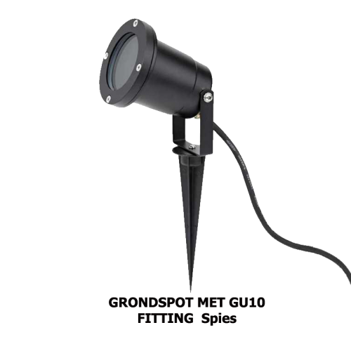 Led Eindhoven Grondspot spies incl led spotje 7.5W - 9425-sll-grondspies incl spotje