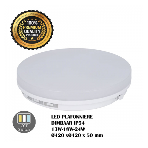 LED PLAFONNIERE 13-18-24W-CCT - 5219-sll-plafond 13-18-24w cct