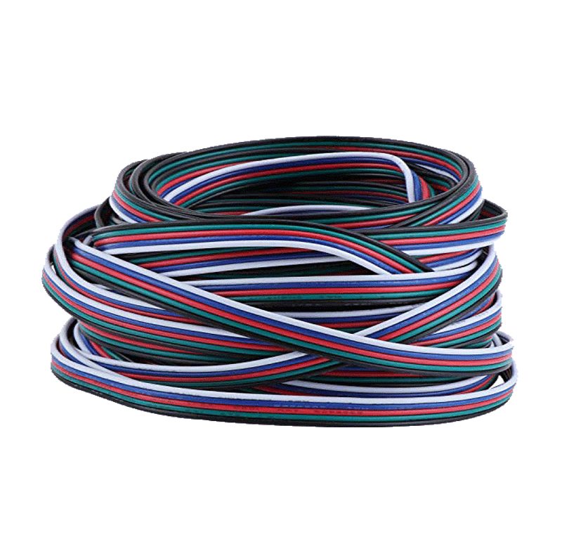 Led Strip Kabel 50 meter RGBW - 8336-swinckels-led kabel rgbw