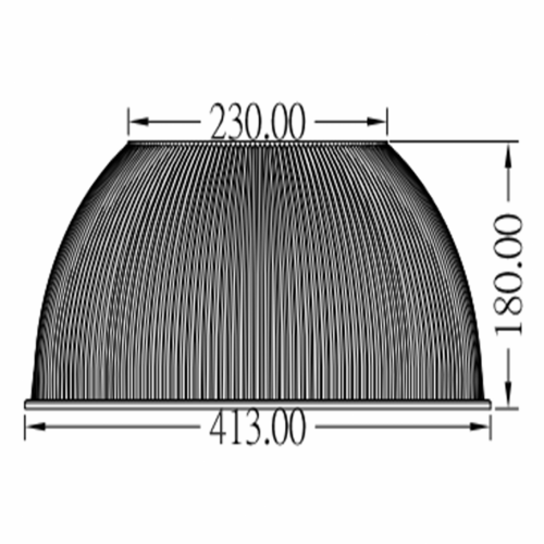 7689-sll-led high bay ufo kap pvc 