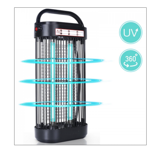 UVC Desinfectie Lamp 360º -18W - Zwart - 9711-uvc-lamp 18 watt