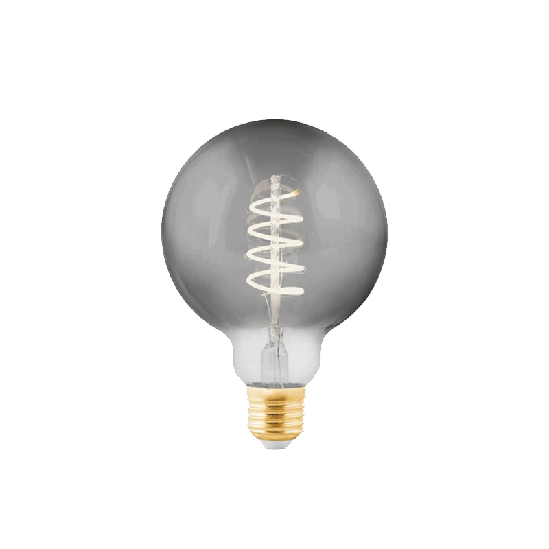 LED Filament 095-140 cm -E27-4W 2200K - Smoke - 6529sll-0.80mm-4w-amber