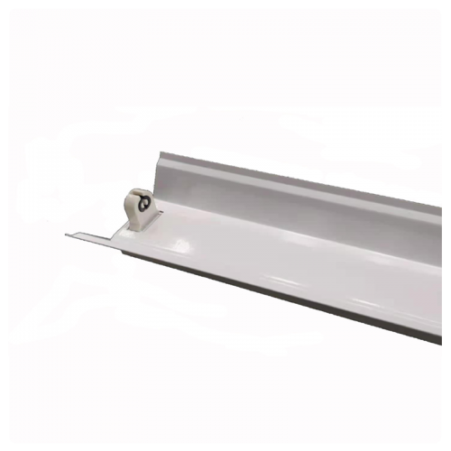 LED TL armatuur  reflector voor 1 buis 120cm  - 7893-montage met reflector 120cm 