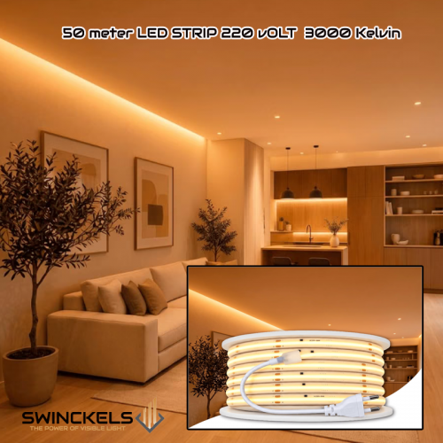 8127b- led cob strip 220v ip65 10m 