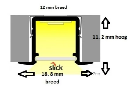 8294-sll-inbouw profile 10mm 