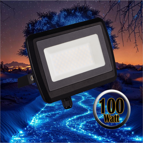 LED BOUWLAMP SLIM IP65 100W - 7758-swinckels-bouw 100 watt