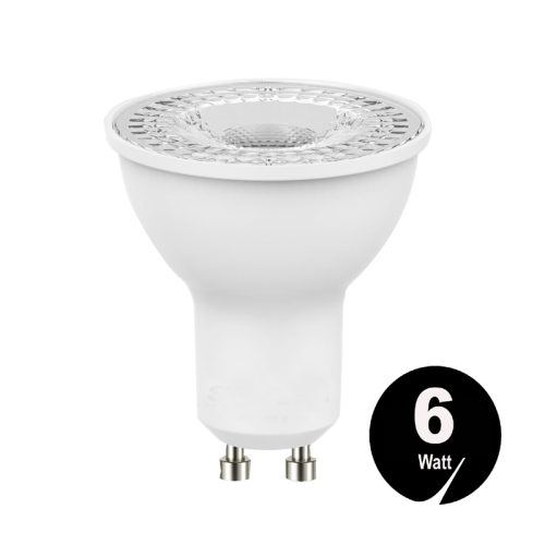 LED SPOTLIGHT INBOUW 6 WATT GU10 NIET DIMBAAR - 6344-gu10 spot 6 watt