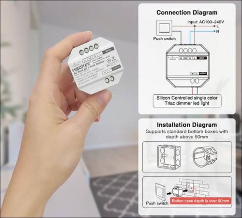 9316-mi-light triac dimmer module 