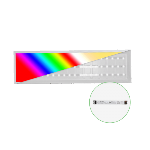 Led Backlight 40 Watt  295 x 1195mm  RGB-W - 5027-sll-pan-backlight rgbw-cct