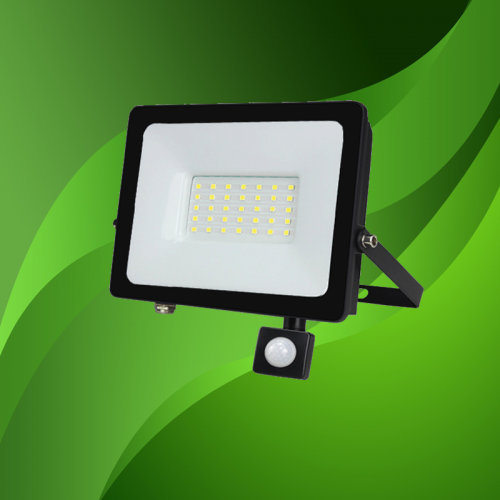 LED BREEDSTRALER MET SENSOR 120° IP65 100W - 7014-sll-breedstraler 100w