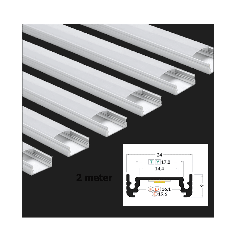 8293-profile 10mm wit 