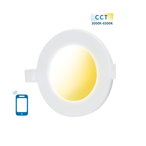 SMART LED DOWNLIGHT 6 WATT  WIFI CCT  - 3106-sll-downlight 6w cct wifi