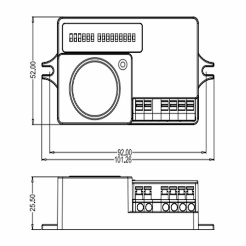 7243-huc bewegingssensor ip42 