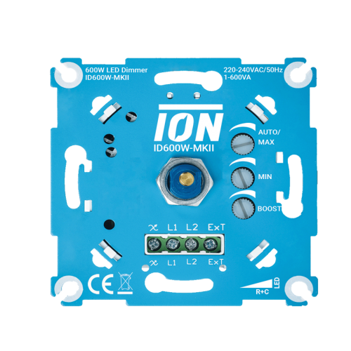 LED DIMMER INBOUW | 0.3-600 WATT | ION - 9223-ion dimmer 0-600  watt