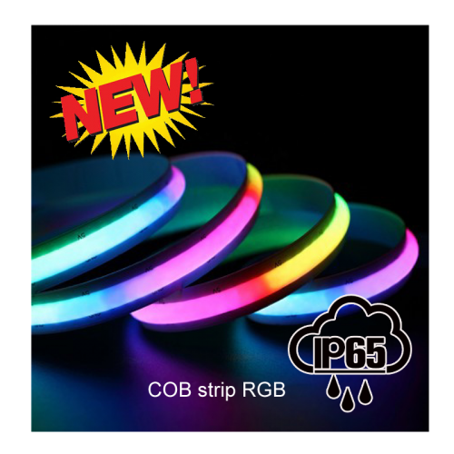 COB LEDSTRIP | 24V | IP65 | 5M | 14W/M | RGB - 9155-cob ledstrip 5 meter 10mm rgb