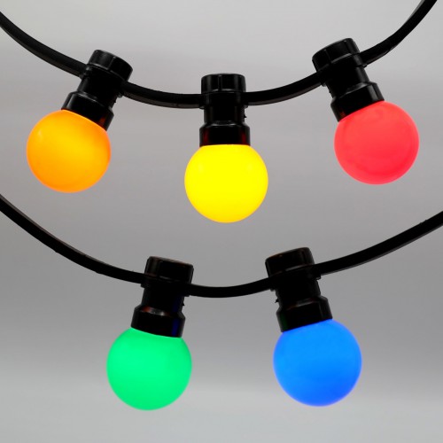 Led Prikkabel  8 meter RGB-E27 - 8209 led prikkabel 